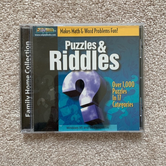 CD-ROM game: Puzzles & Riddles - Picture 5 of 5